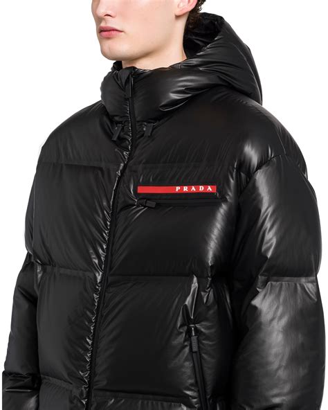 prada hooded jacket men& 39|prada puffer jacket men's.